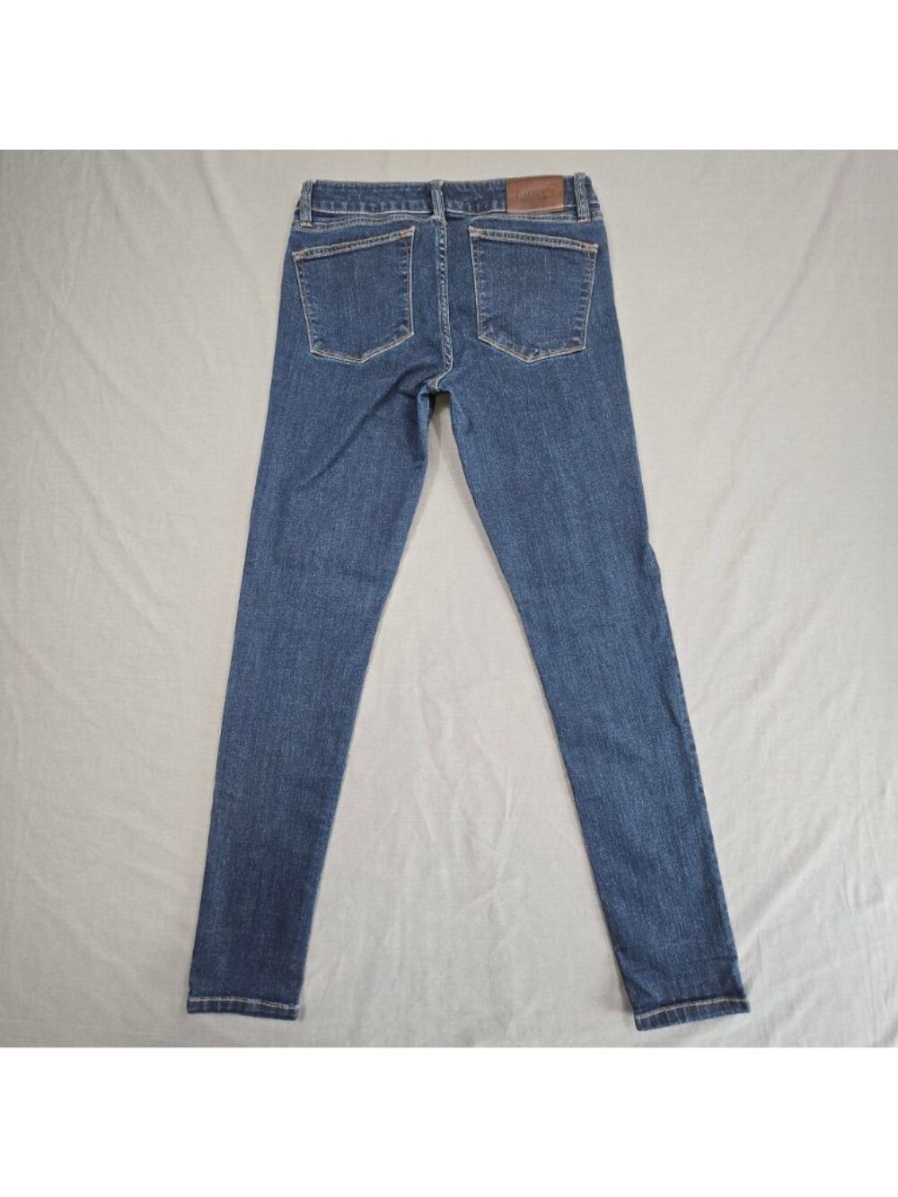 Lauren Ralph Lauren Womens Size 2 Modern Skinny Jeans Blue Stretch Denim - Picture 6 of 7